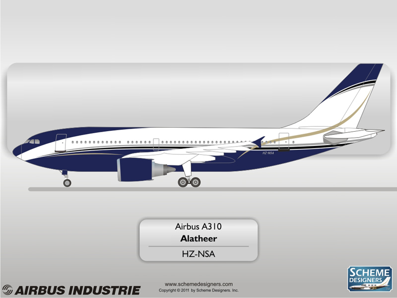 Airbus A310 by Scheme Designers