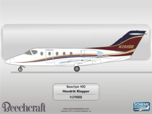 Beechcraft Beechjet 400 by Scheme Designers