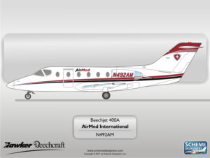 Beechcraft Beechjet 400A by Scheme Designers