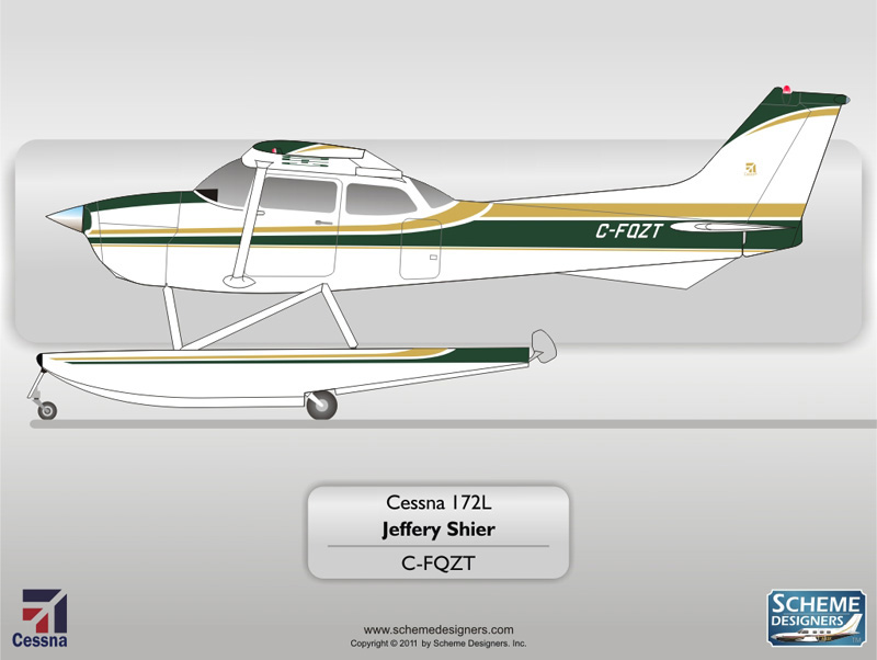 Cessna C172L C-FQZT by Scheme Designers