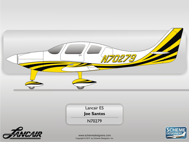 Lancair ES N70279 by Scheme Designers