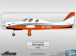 Lancair Evolution N73PL by Scheme Designers