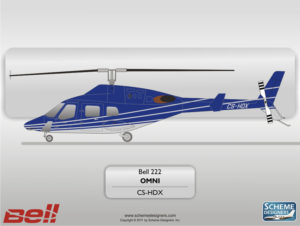 Bell 222 CS-HDX by Scheme Designers