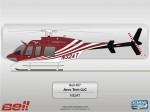Bell 407 N32AT by Scheme Designers