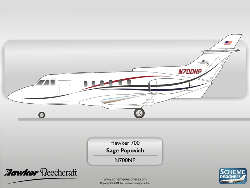 Hawker 700 N700NP