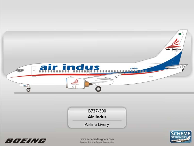 Air Indus B737-300