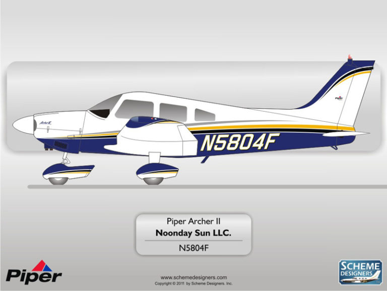 Piper Archer II N5804F - Scheme Designers