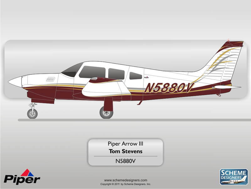 Piper Arrow III N5880V