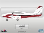 Piper AztecC N52HF by Scheme Designers