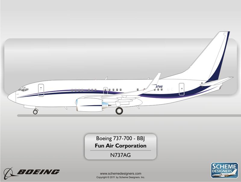 Boeing 737-700 N737AG