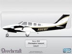 Beechcraft Baron58-N96WF by Scheme Designers