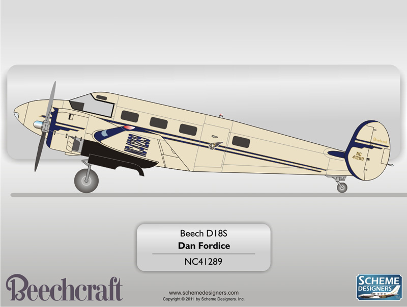 Beechcraft Beech D18S NC41289