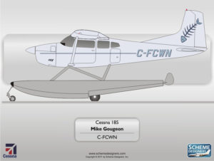 Cessna C185 C-FCWN by Scheme Designers