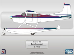 Cessna C185 C-FYAD by Scheme Designers