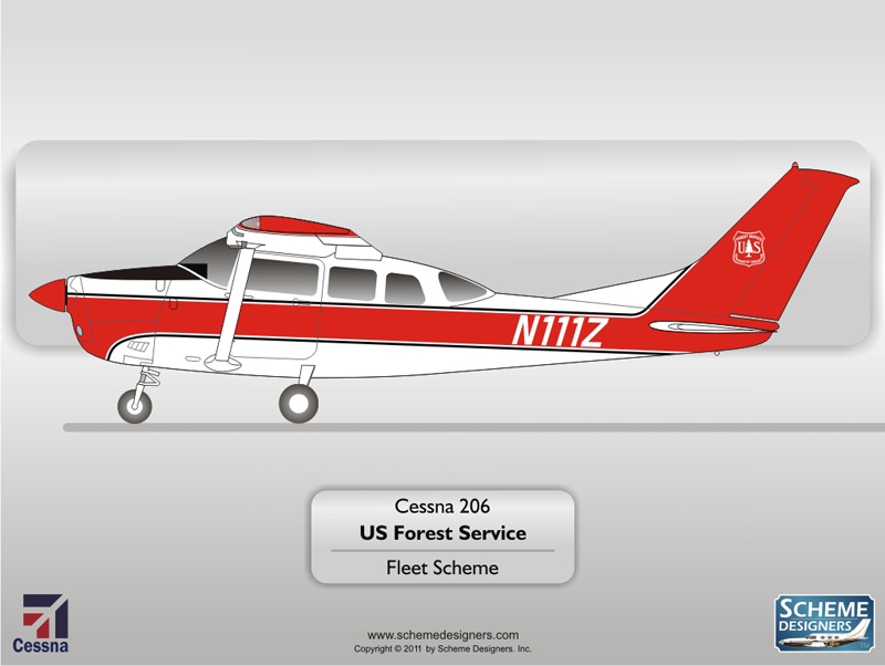 Cessna 206 USFS