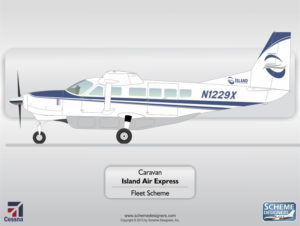 Cessna 208 Caravan Island Air Express Fleet Scheme