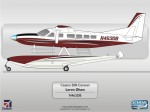 Cessna C208 Caravan-N463DB by Scheme Designers