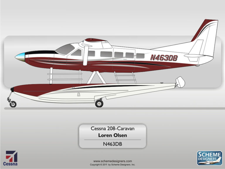 Cessna C208 Caravan-N463DB - Scheme Designers