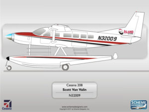 Cessna C208 N32009 by Scheme Designers