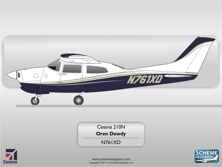 Cessna 210N N761XD - Scheme Designers