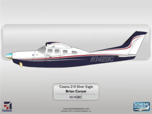 Cessna 210Silver Eagle N142BC