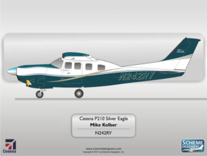 Cessna 210 Silver Eagle N242RY