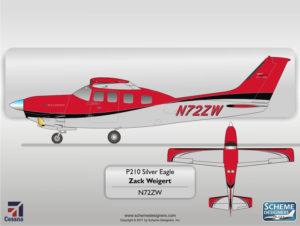 Cessna 210 Silver Eagle N72ZW