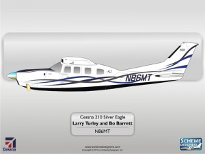 Cessna 210 Silver Eagle N86MT