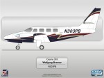 Cessna 303 N303PB by Scheme Designers