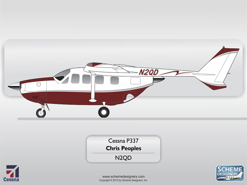 Cessna 337 N2QD by Scheme Designers
