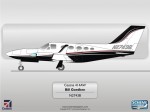 Cessna 414AW N2743B by Scheme Designers