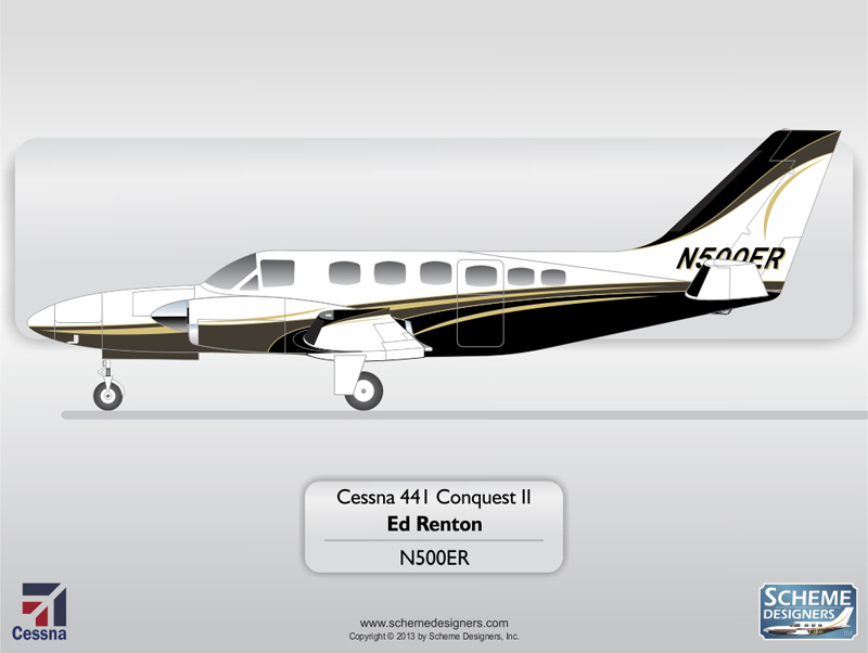 Cessna 441 N500ER