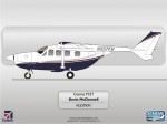 Cessna P337 N337KM by Scheme Designers