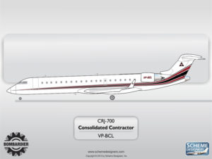 Challenger CRJ-700 VP-BCL