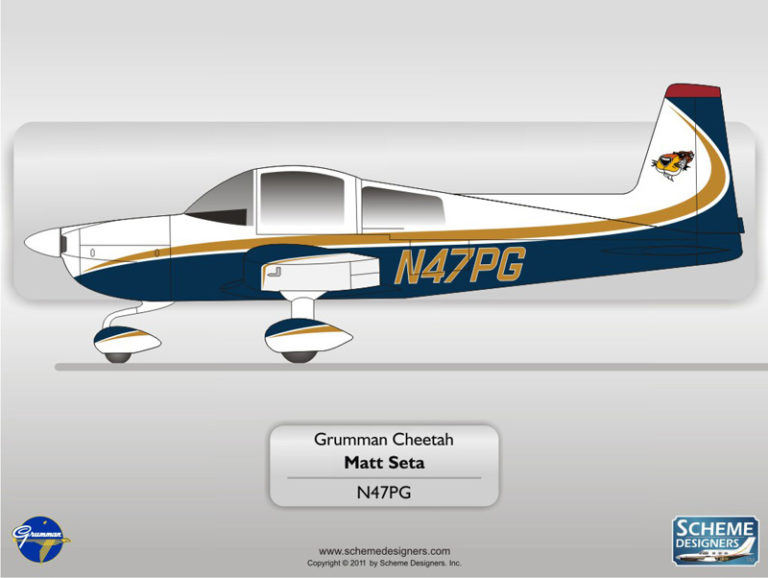 Grumman Cheetah N47PG - Scheme Designers