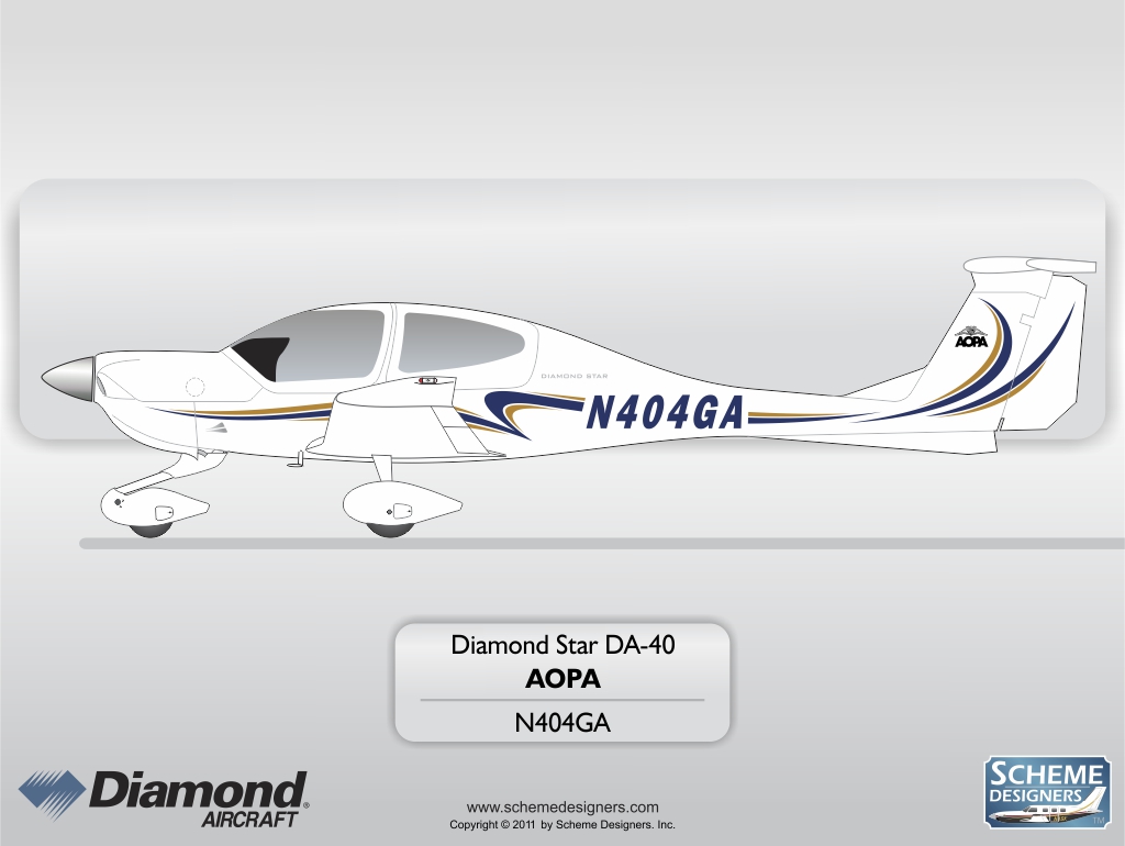 Diamond DA-40 N404GA