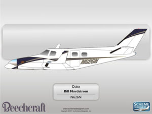Beechcraft Duke N626N