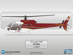 Eurocopter EC-350B C-CNIX by Scheme Designers