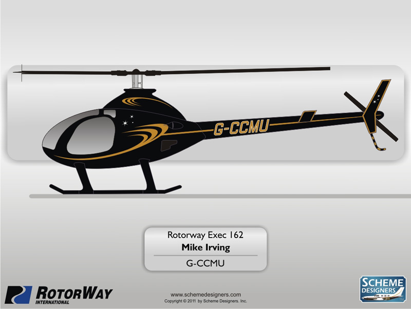 Rotorway Exec G-CCMU by Scheme Designers