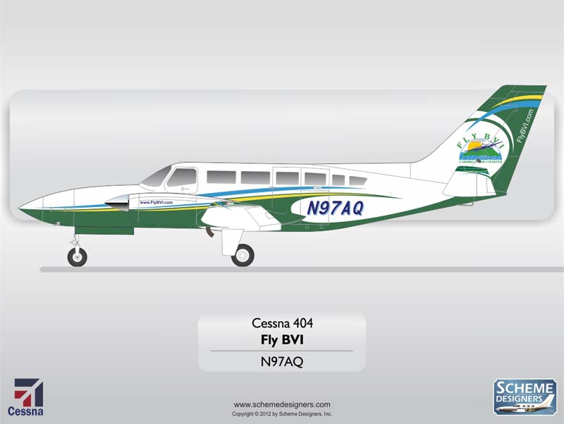 Fly BVI Cessna 404 N97AQ