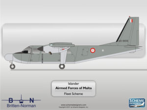 Britten Norman Islander-Malta by Scheme Designers