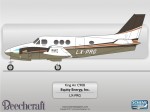 Beechcraft King Air C90B LX-PRG