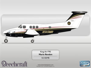 Beechcraft King Air F90 N145MR