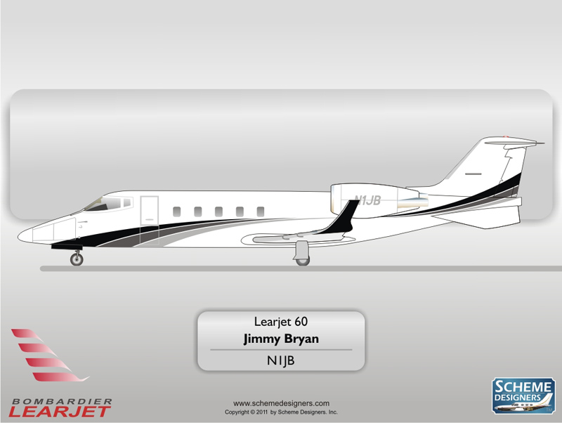 Learjet 60 N1JB