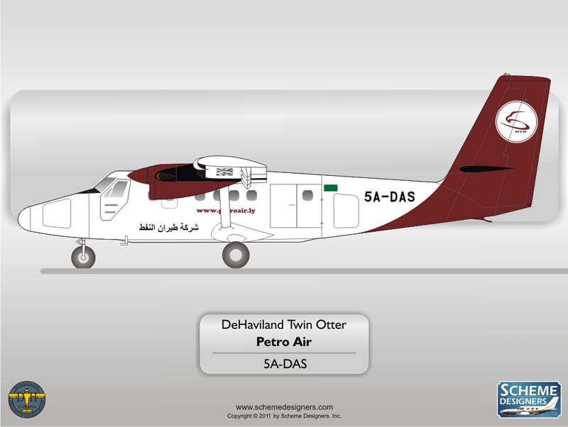 Petro Air Twin Otter 5A-DAS