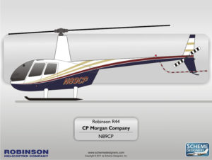 Robinson R44 N89CP by Scheme Designers