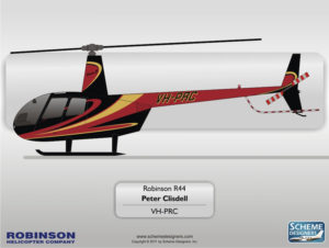 Robinson R44 VH-PRC by Scheme Designers