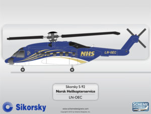Sikorsky S-92 Bond by Scheme Designers