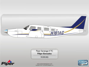 Piper Saratoga II N181AG