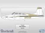 Beechcraft Travelair-N234M-1 by Scheme Designers